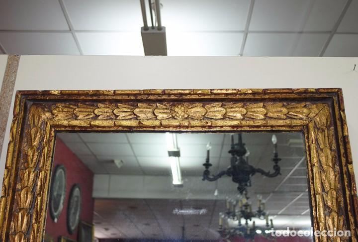 Antig&uuml;edades: ESPEJO ANTIGUO DORADO DE MADERA - Foto 5