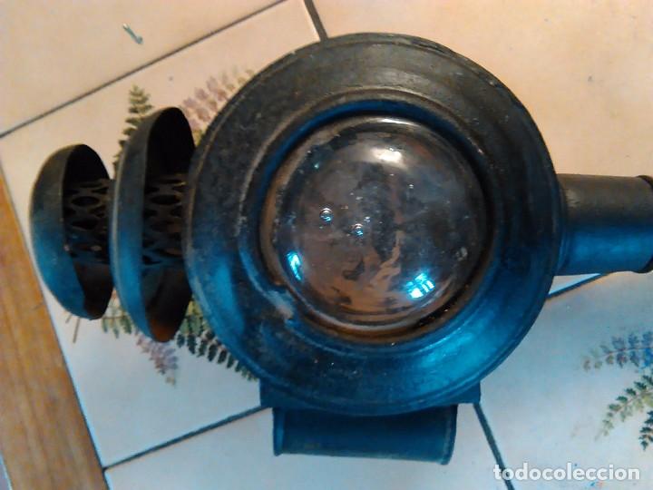 Antig&uuml;edades: farol de carruaje - Foto 2