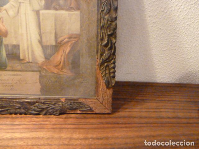 Antig&uuml;edades: marco con recuerdo primera comunion - Foto 4