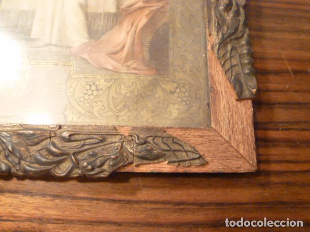 Antig&uuml;edades: marco con recuerdo primera comunion - Foto 15