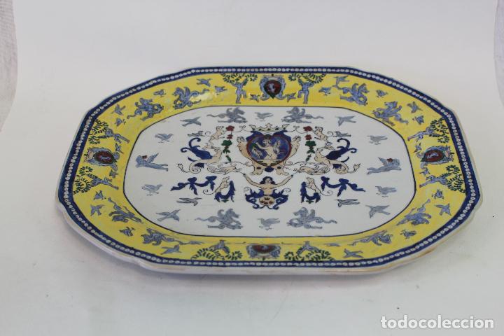 Antig&uuml;edades: BANDEJA EN CERAMICA CHINA - Foto 1