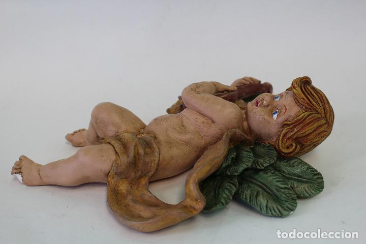 Antig&uuml;edades: angel tocando la guitarra en yeso - Foto 4