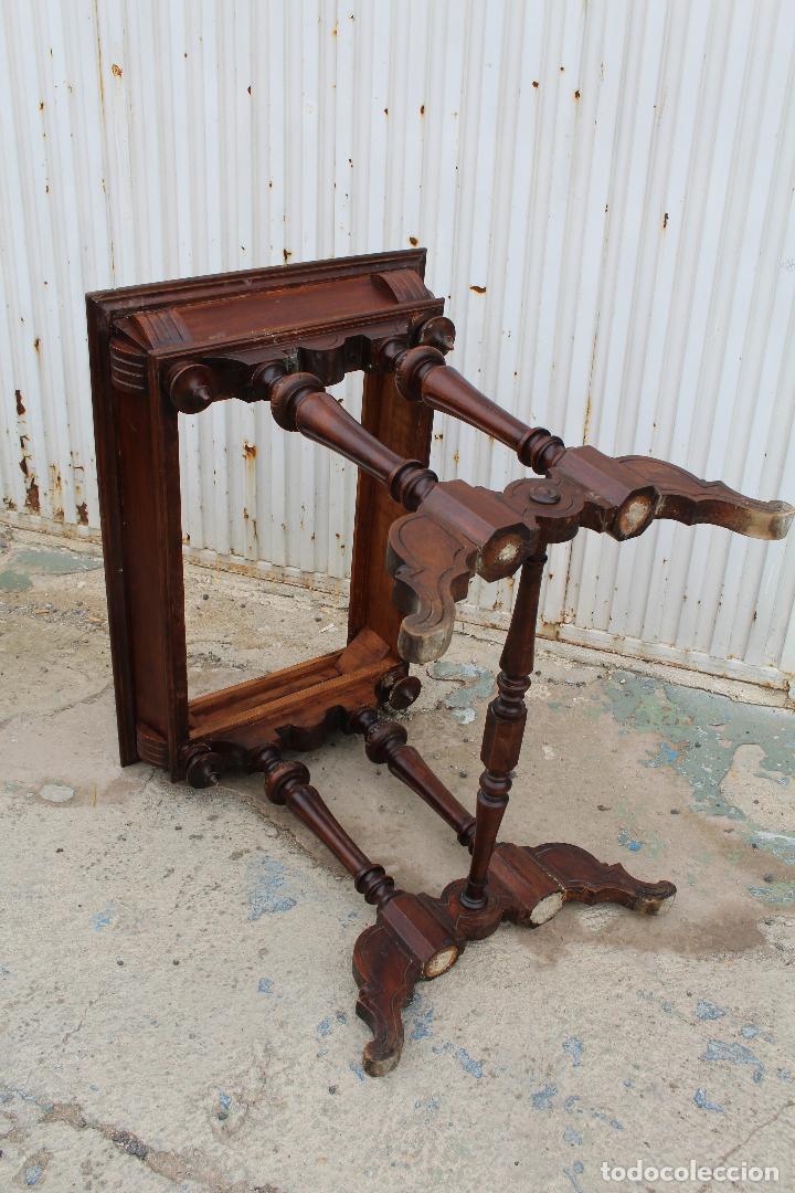 Antig&uuml;edades: mesa antigua de madera - Foto 2