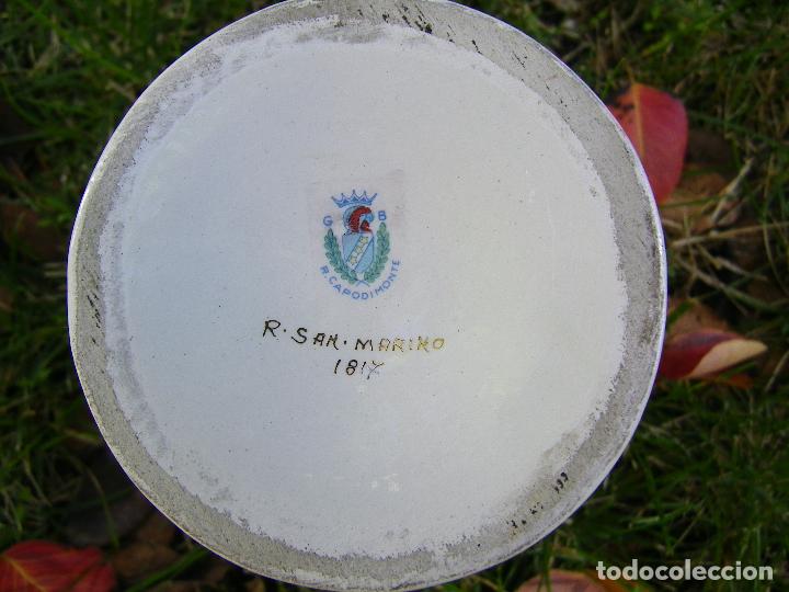 Antig&uuml;edades: CENTRO-JARRON CAPODIMONTE - Foto 8