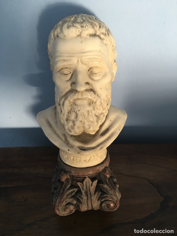 Antig&uuml;edades: Busto de Miguel &Aacute;ngel - Foto 2