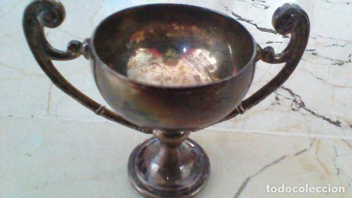 Antig&uuml;edades: COPA DE METAL. 6,5 CM. DE ALTURA - Foto 1