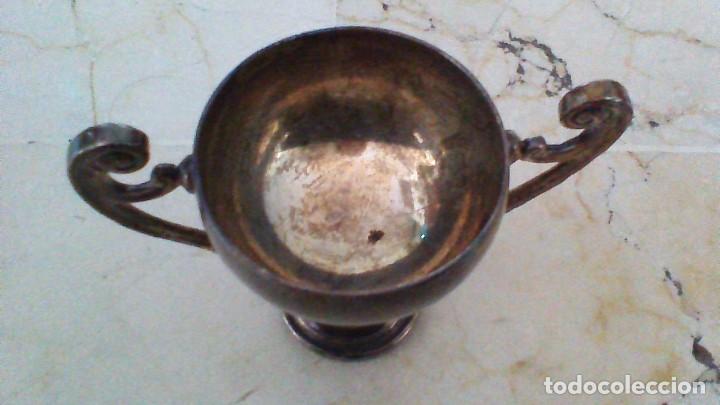 Antig&uuml;edades: COPA DE METAL. 6,5 CM. DE ALTURA - Foto 2