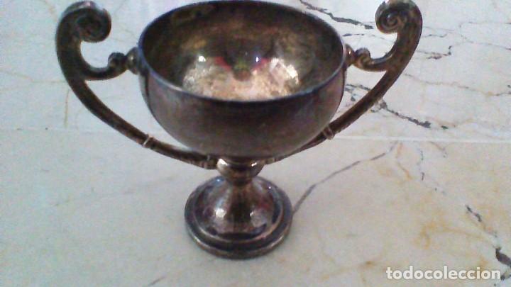 Antig&uuml;edades: COPA DE METAL. 6,5 CM. DE ALTURA - Foto 3
