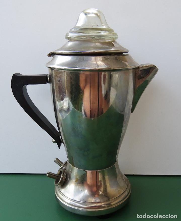 Antig&uuml;edades: CAFETERA A&Ntilde;OS 50 125V - COMO NUEVA - Foto 9