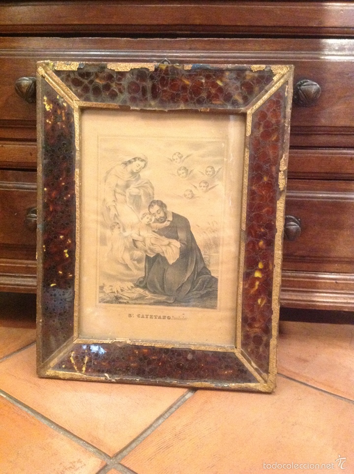 Antig&uuml;edades: Raro marco s. XVIII ? - Foto 1
