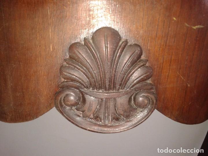 Antig&uuml;edades: MESA TALLA TAPA MARMOL - Foto 2