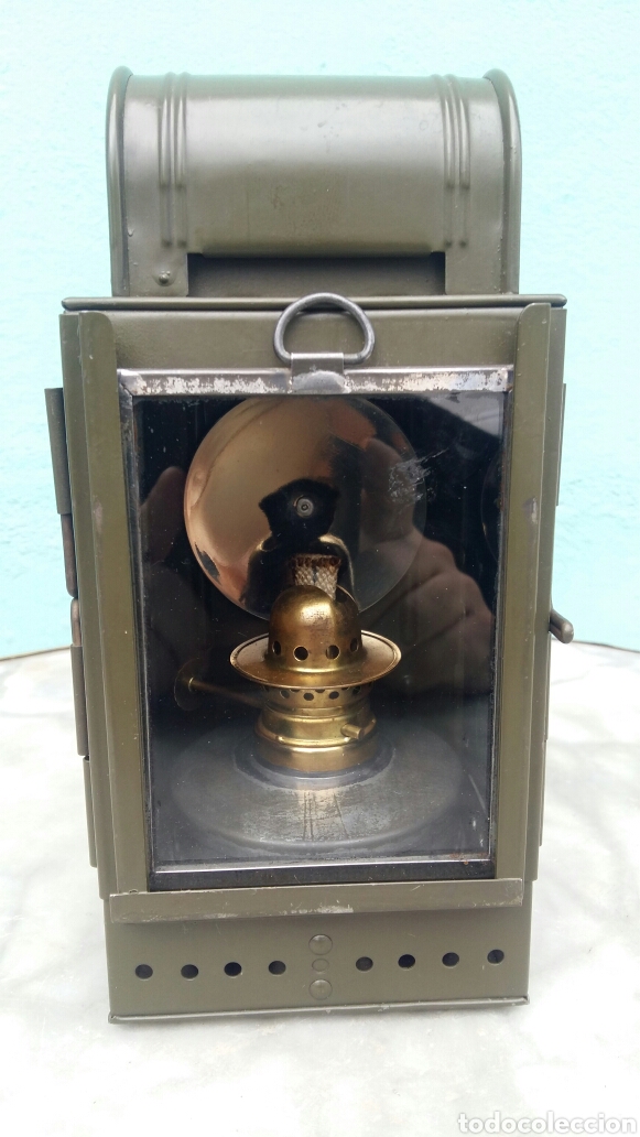 Antig&uuml;edades: Farol antiguo militar - Foto 1