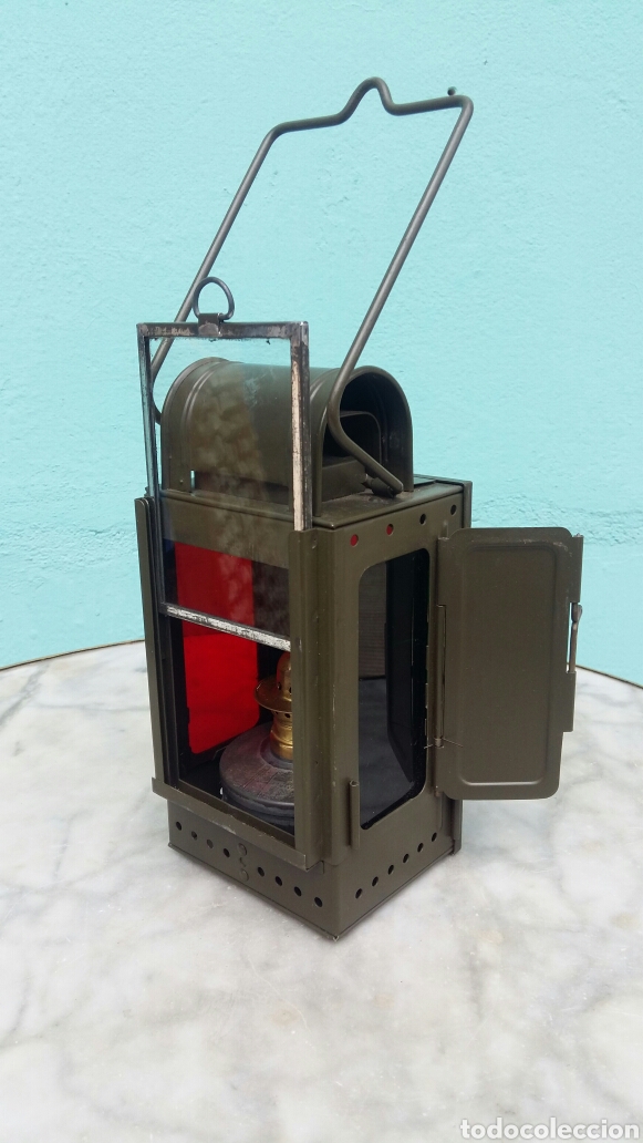 Antig&uuml;edades: Farol antiguo militar - Foto 8