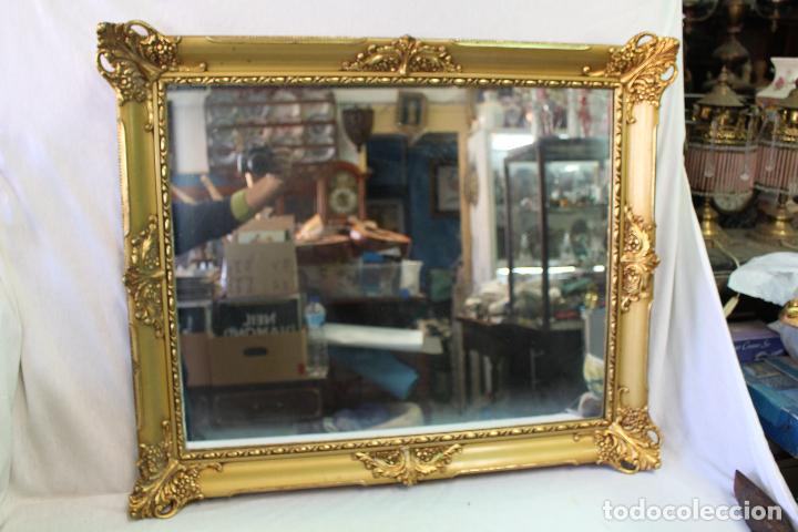 Antig&uuml;edades: espejo en madera dorada - Foto 4