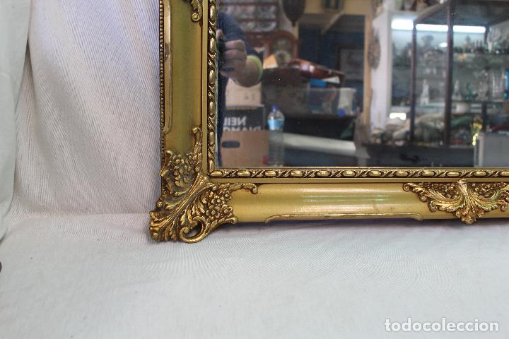 Antig&uuml;edades: espejo en madera dorada - Foto 5