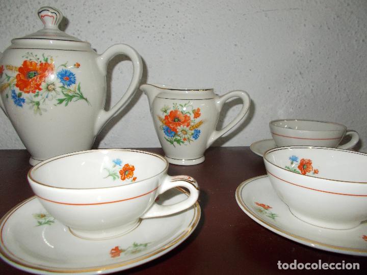 Antig&uuml;edades: Antiguo juego de porcelana Jager - Foto 3