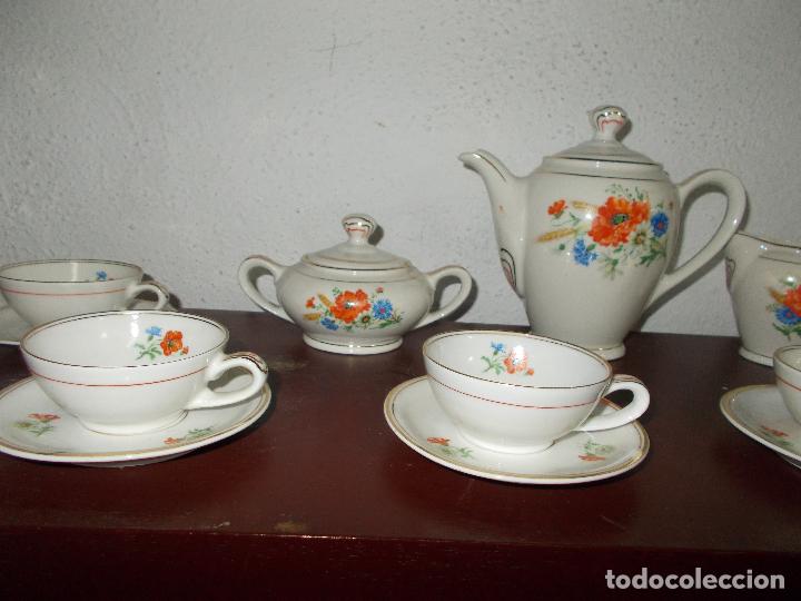 Antig&uuml;edades: Antiguo juego de porcelana Jager - Foto 4