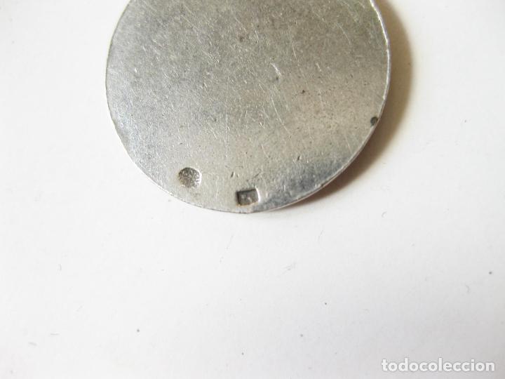 Antig&uuml;edades: MEDALLA DE PLATA DE LA VIRGEN DEL PILAR - Foto 3