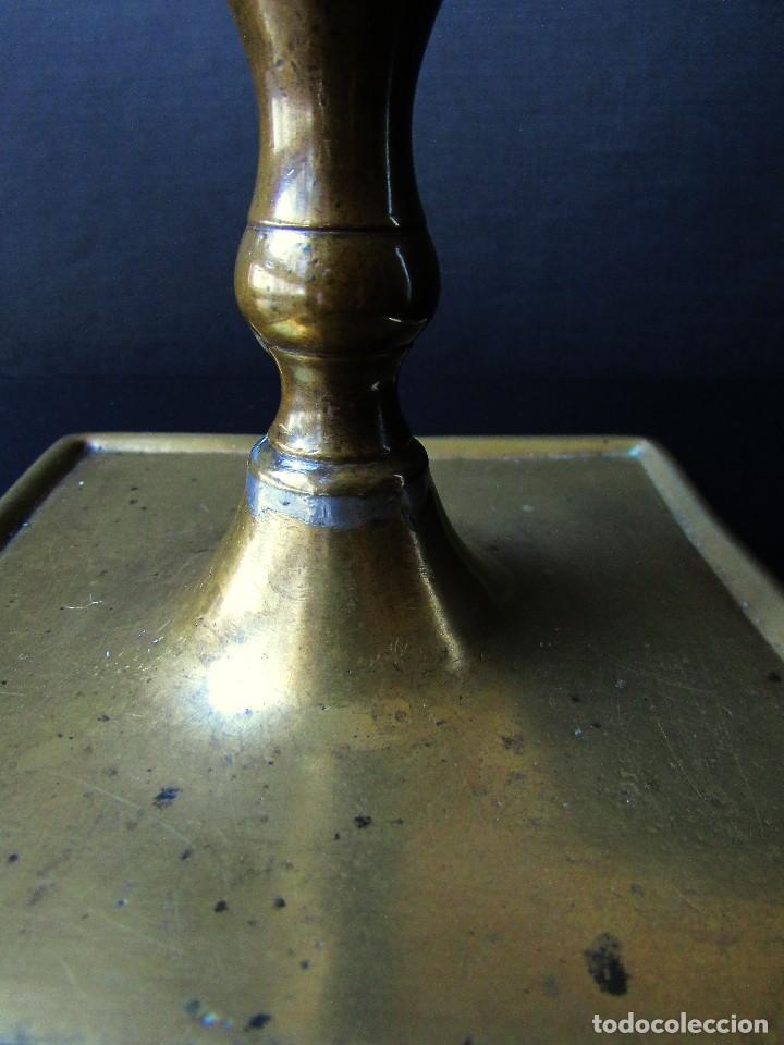 Antig&uuml;edades: PALMATORIA ANTIGUA DE BRONCE - Foto 2