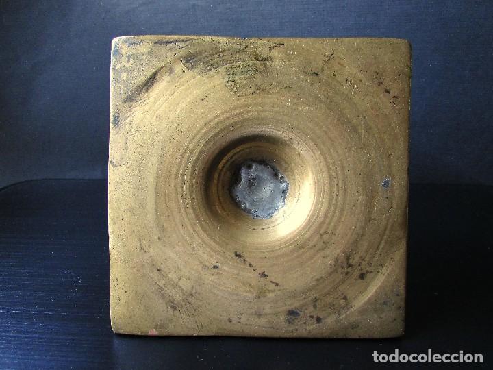 Antig&uuml;edades: PALMATORIA ANTIGUA DE BRONCE - Foto 4