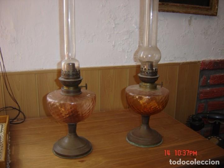 Antig&uuml;edades: pareja de quinques - Foto 1