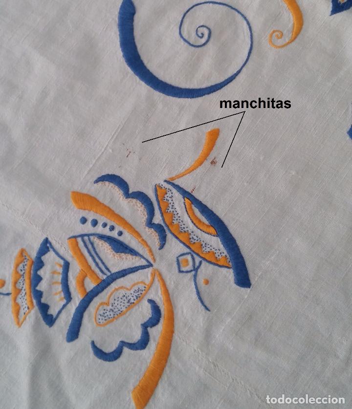 Antig&uuml;edades: Gran colcha modernista - de Colecci&oacute;n - Foto 17