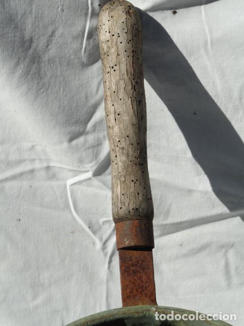 Antig&uuml;edades: ANTIGUO CAZO CHOCOLATERO DE COBRE. - Foto 4