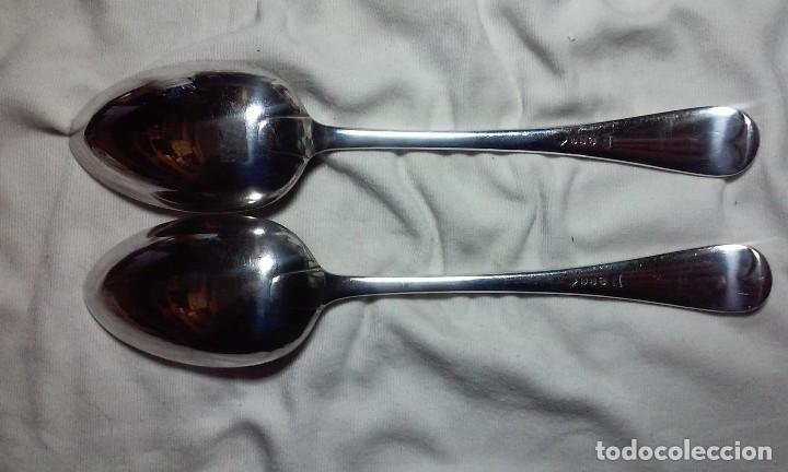Antig&uuml;edades: DOS ANTIGUAS CUCHARAS EN PLATA - Foto 2