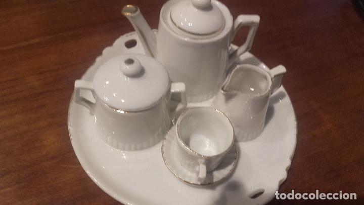 Antig&uuml;edades: Juego cafe miniatura - Foto 1