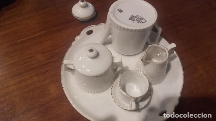 Antig&uuml;edades: Juego cafe miniatura - Foto 5