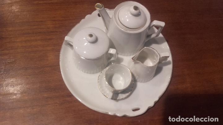 Antig&uuml;edades: Juego cafe miniatura - Foto 6