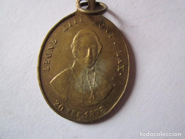 Antig&uuml;edades: (25)MEDALLA PAPA LEON XIII 1878