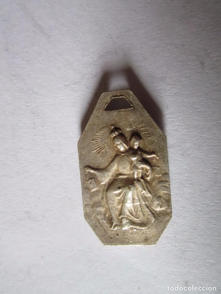 Antig&uuml;edades: MEDALLA ANTIGUA CORAZON DE JESUS - Foto 2