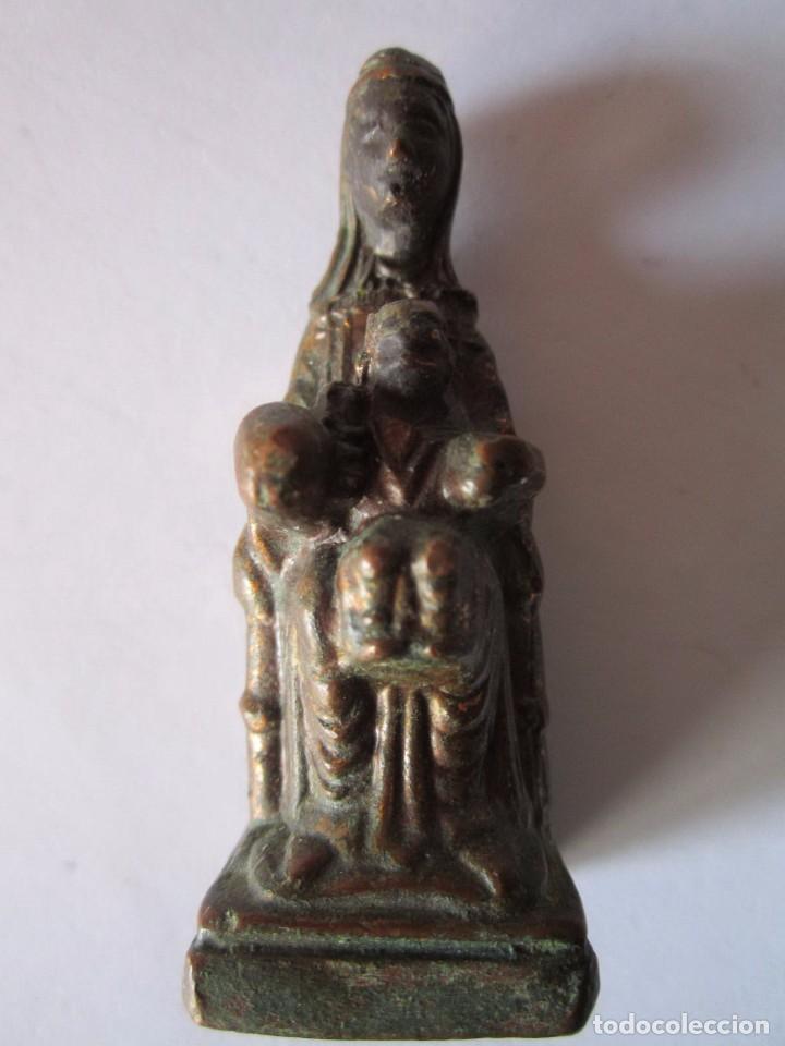 Antig&uuml;edades: (1) FIGURA DE LA MORENETA EN METAL 5 CM. - Foto 1
