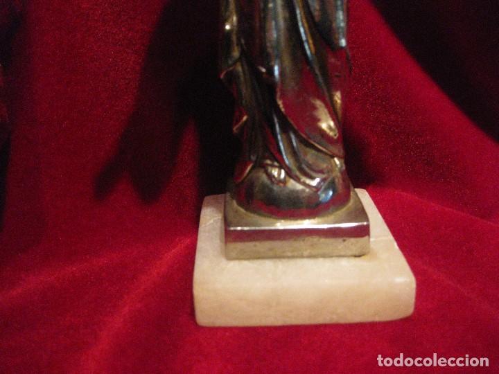 Antig&uuml;edades: Sagrado Corazon de Jes&uacute;s de calamina - Foto 4