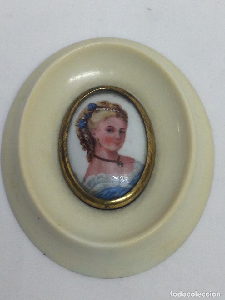 Antig&uuml;edades: Miniatura placa Limoges - Foto 3