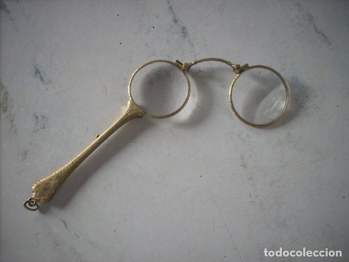 Antig&uuml;edades: Bonitos impertinentes de bronce dorado - Foto 1