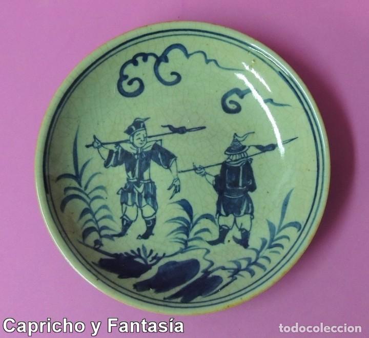 Antig&uuml;edades: Plato chino n&ordm; 1081 - Foto 1