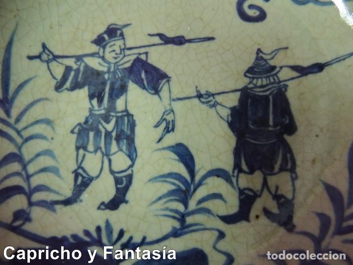 Antig&uuml;edades: Plato chino n&ordm; 1081 - Foto 2