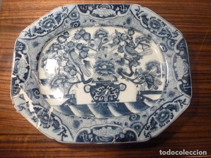 Antig&uuml;edades: bandeja de porcelana china - Foto 1