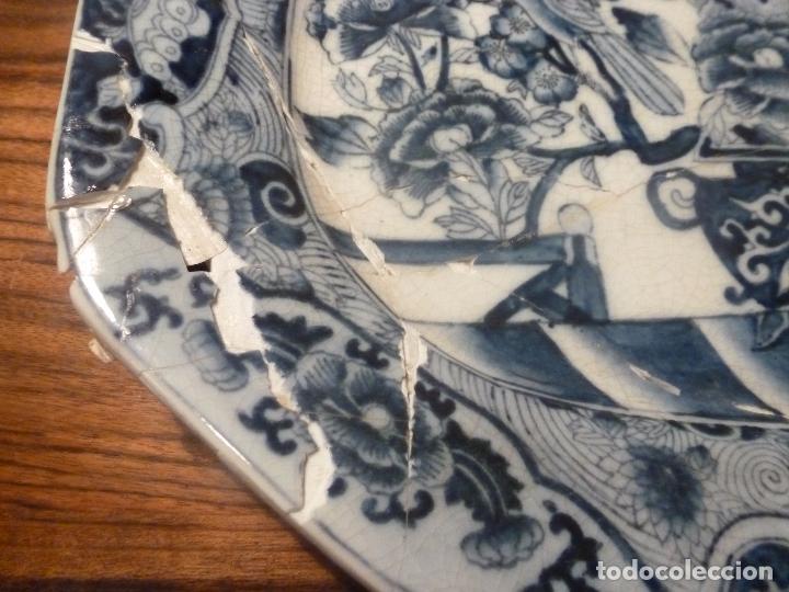 Antig&uuml;edades: bandeja de porcelana china - Foto 2