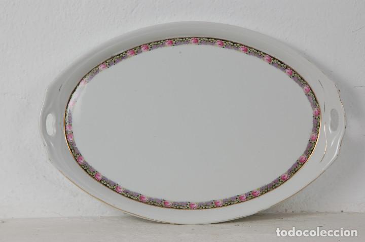 Antig&uuml;edades: BANDEJA PORCELANA - Foto 3