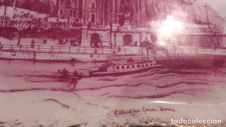 Antig&uuml;edades: Bandeja porcelana de Paris - Foto 3