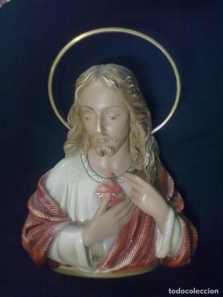 Antig&uuml;edades: SAGRADO CORAZON ESCAYOLA - Foto 1