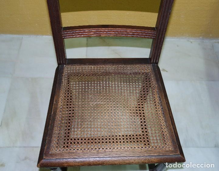 Antig&uuml;edades: 4 SILLAS ALFONSINAS. REF. 5917 - Foto 6