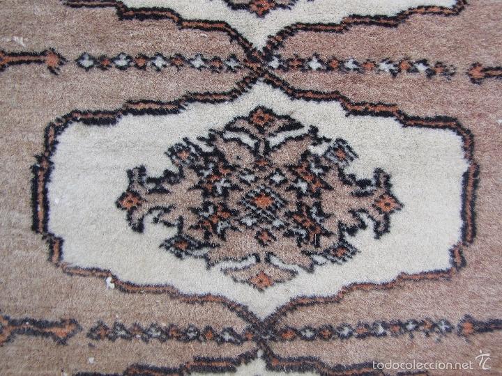 Antig&uuml;edades: Alfombra turcomana. Nudos - Foto 3