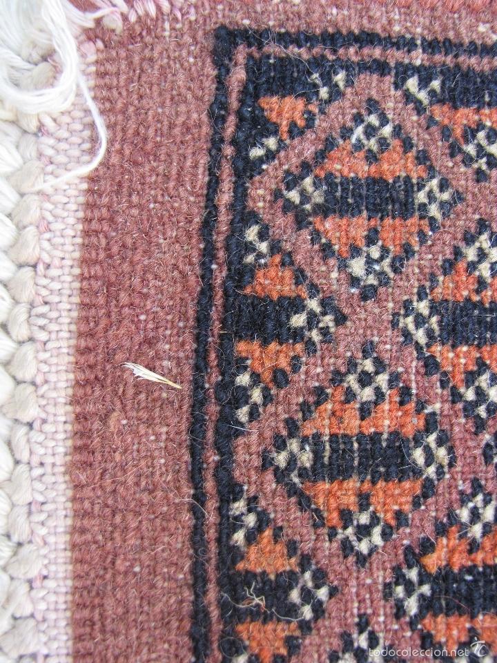 Antig&uuml;edades: Alfombra turcomana. Nudos - Foto 8