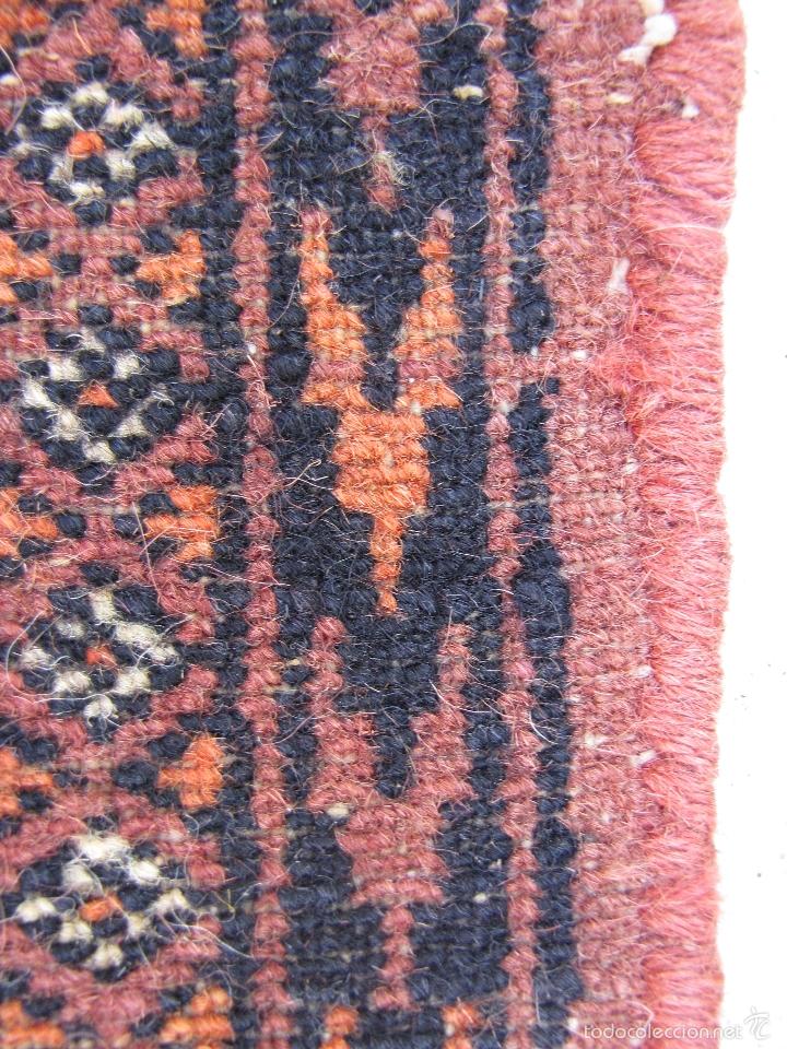 Antig&uuml;edades: Alfombra turcomana. Nudos - Foto 10