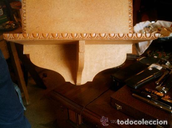 Antig&uuml;edades: REPISA DE COLGAR PARA IMAGEN RELIGIOSA - Foto 2