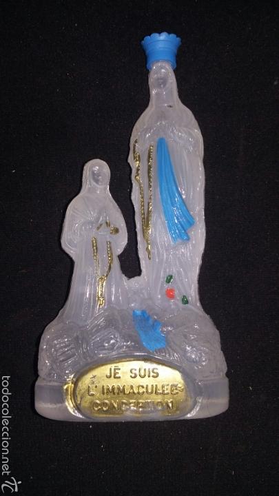 Antig&uuml;edades: Botella con agua de lourdes - car96 - Foto 1
